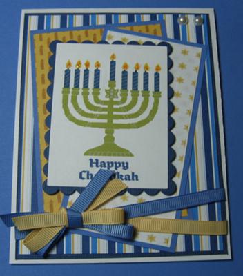 Hanukkah Greeting Card Idea