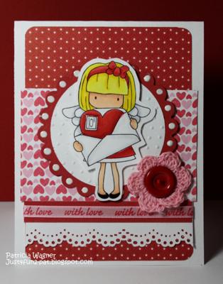 Love Mail<br>Homemade Valentine Card