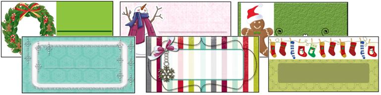 Printable Christmas Labels