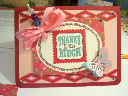 Handmade Thank You Cards