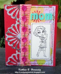 Make a Mothers Day Card with DT Member Kathleen!