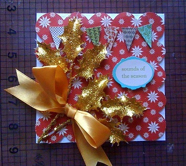 Make Your Own Christmas Card with DT Member Kathleen!