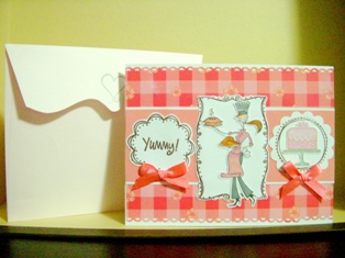 A handmade greeting card for all occasions