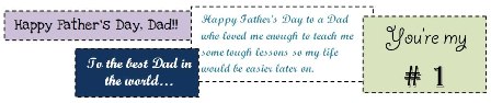 Fathers Day Greetings