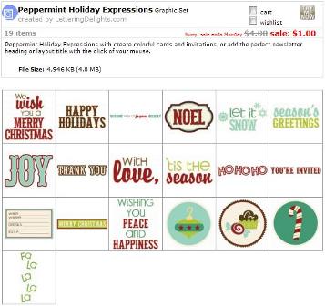 Holiday Peppermint Expressions