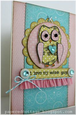 I Love My Wise Guy<br>Handmade Card by Shellye