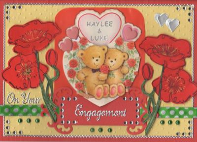 On Your Engagement<br>A Homemade Valentines Card