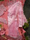 pink sari :)