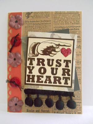 Turst Your Heart Card