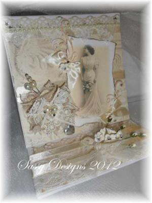 Vintage Wedding Card