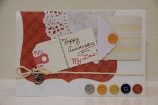 Easy to Make Anniversary Card