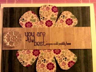 A beautiful Mothers Day card to make!