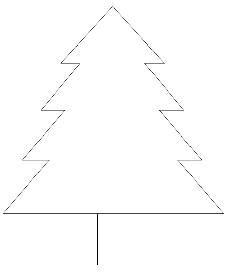 christmas tree template