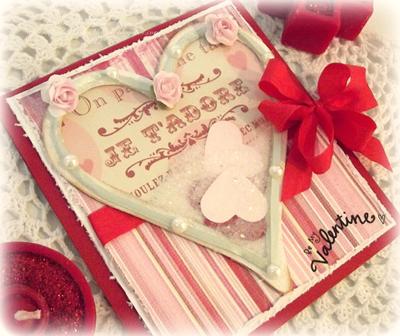 Be My Valentine<br>Homemade Valentines Card