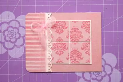My Valentine<br>Homemade Valentine Card