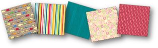 patterned papers