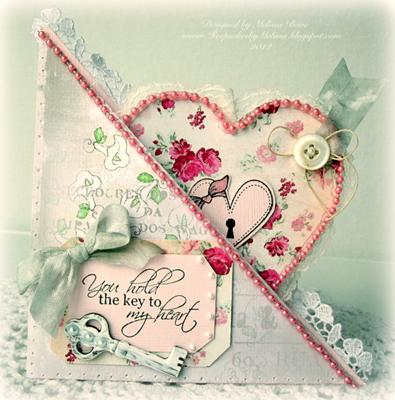 You hold the Key<br>Pocket Valentines Card